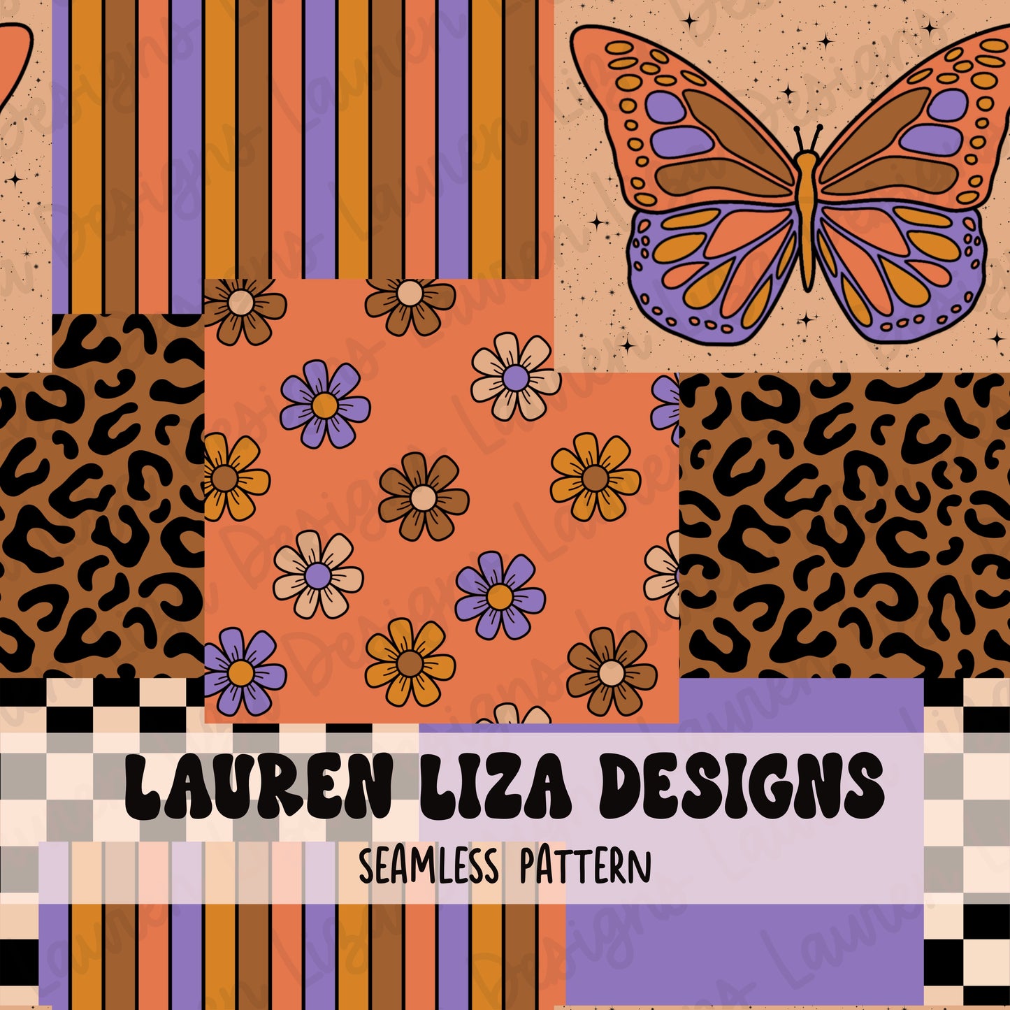 LIMITED - Boho Butterfly Patchwork