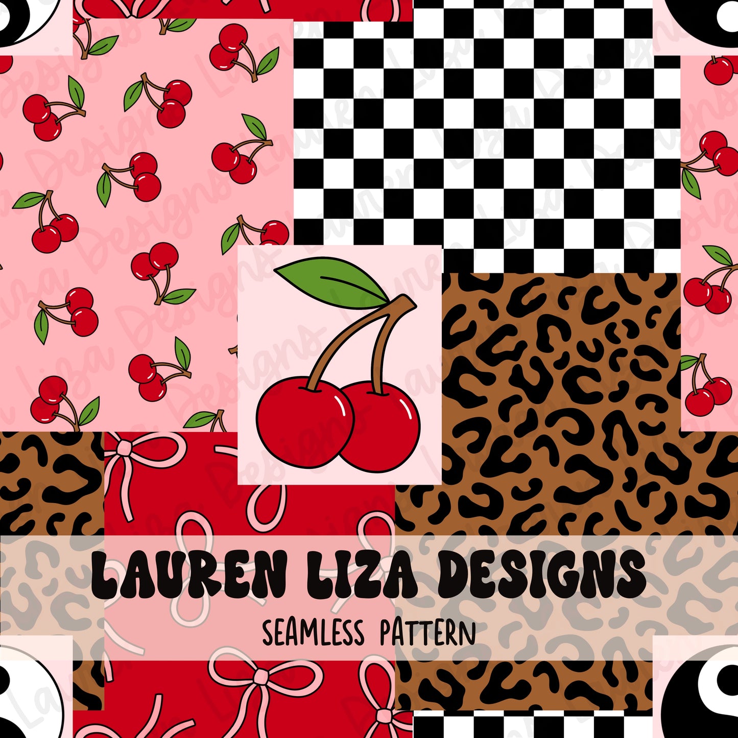 LIMITED - Cherry Patchwork