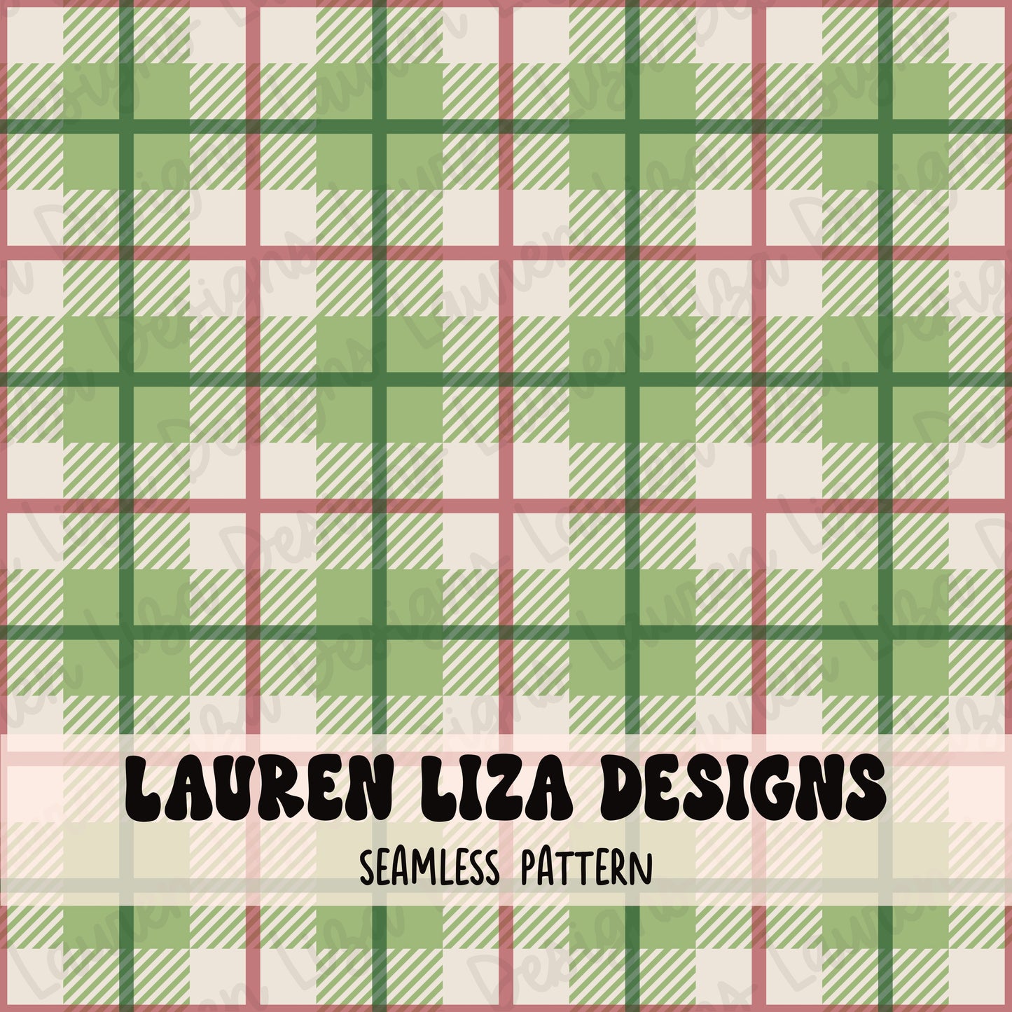 Coordinating Christmas Plaid