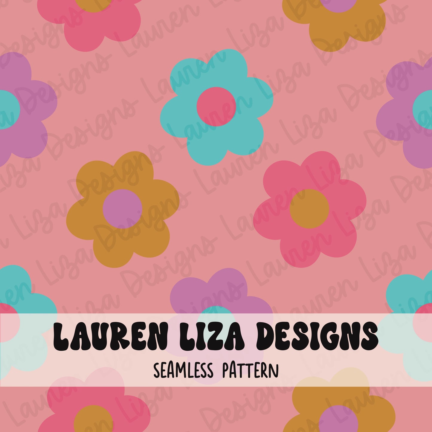 Colorful Floral Daisies