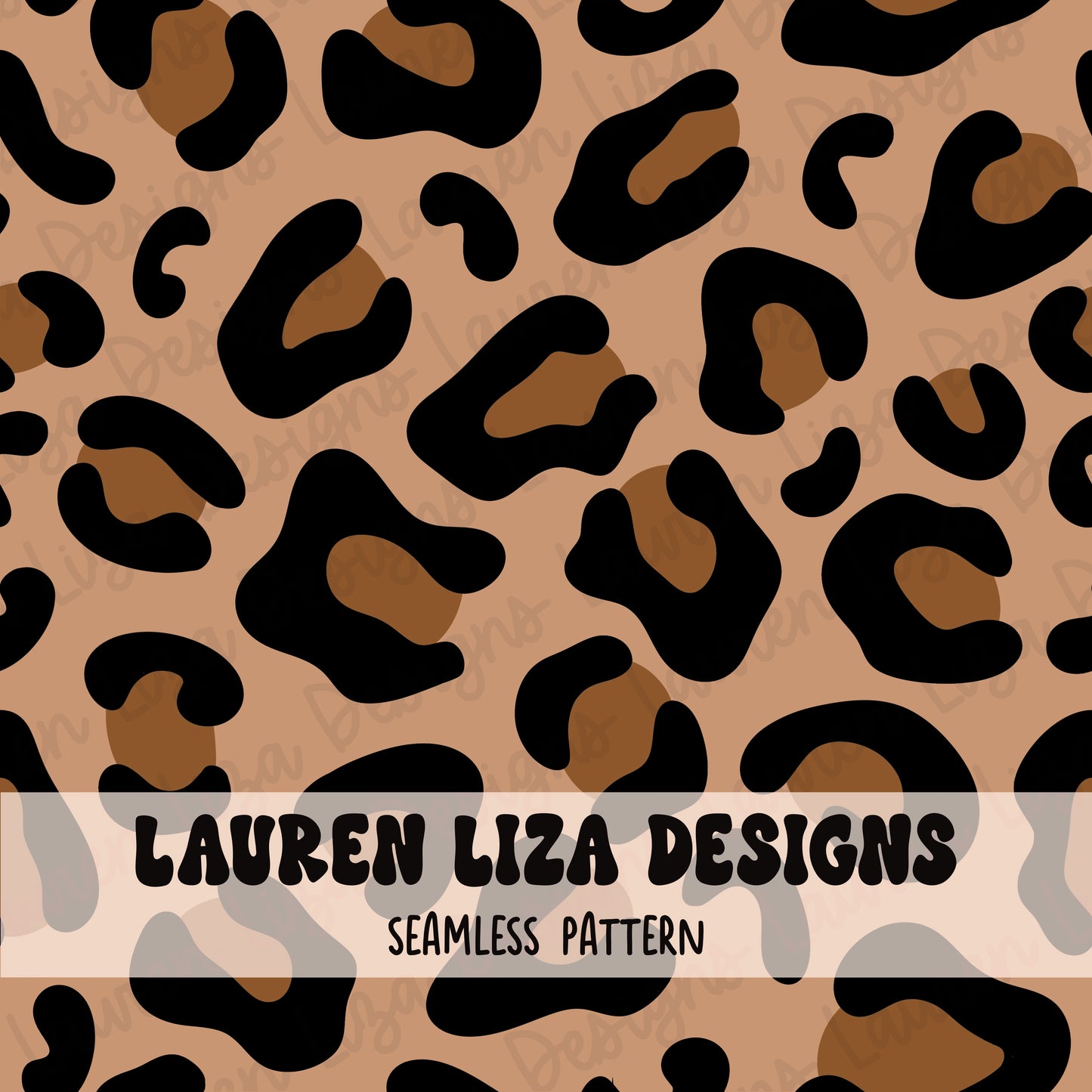 Tan and Brown Leopard