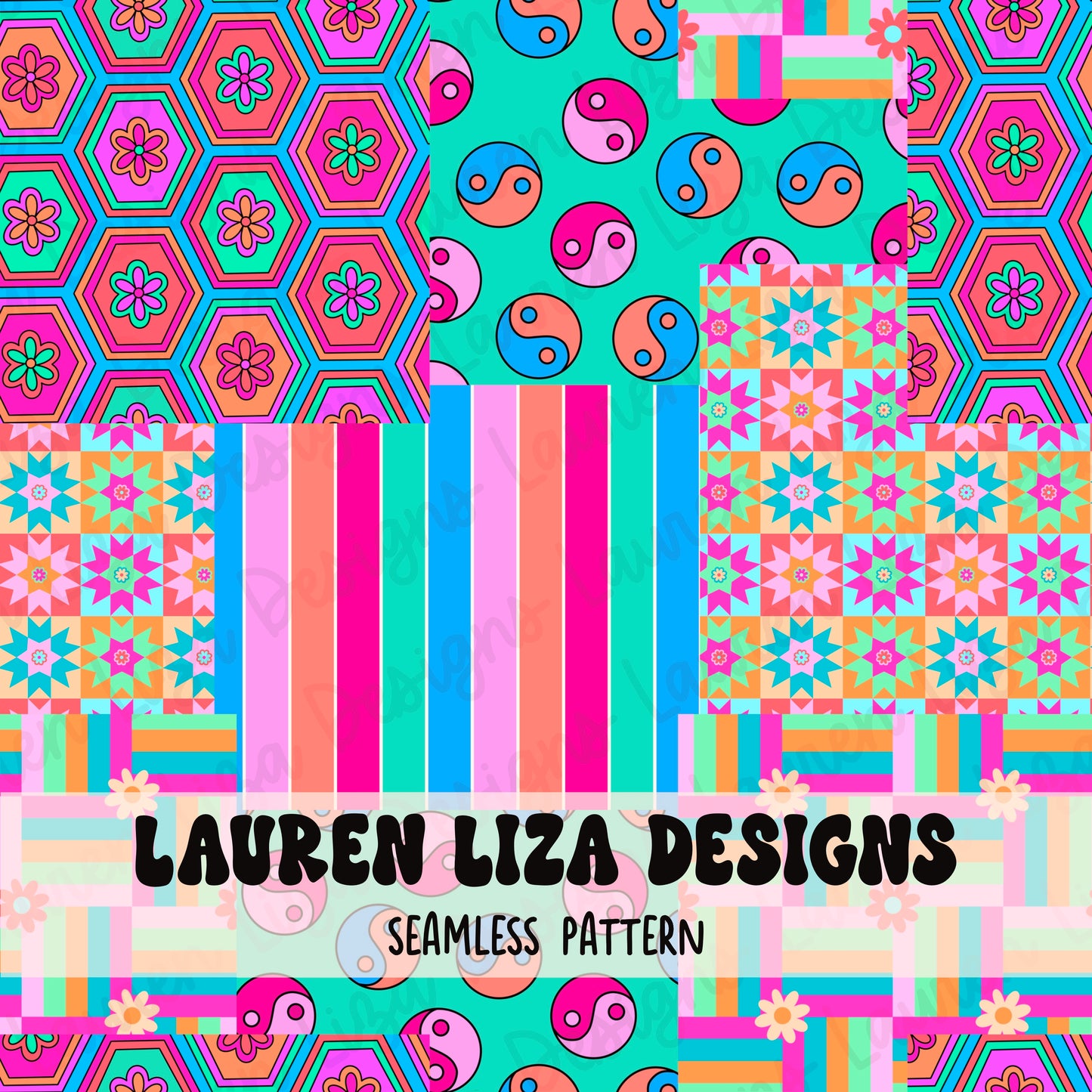 LIMITED - Neon Patchwork