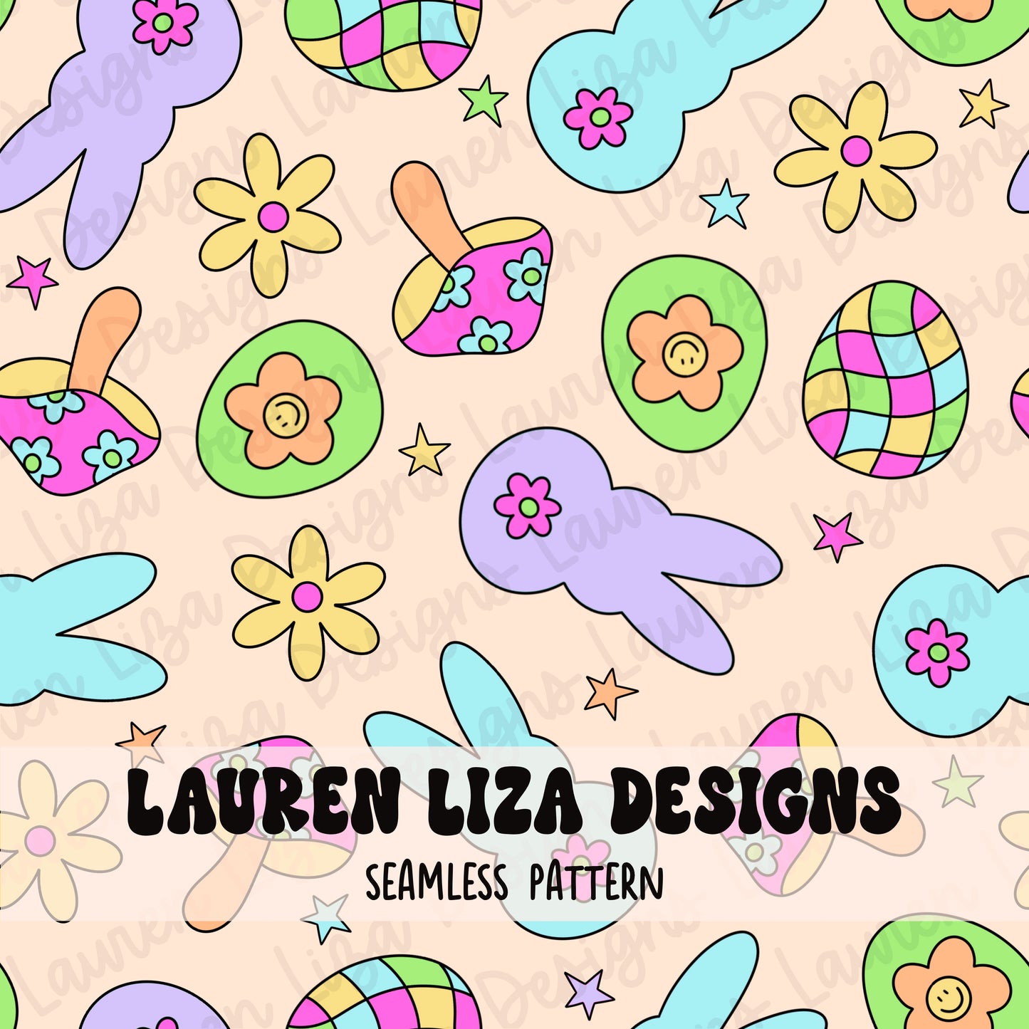 Neon Retro Easter