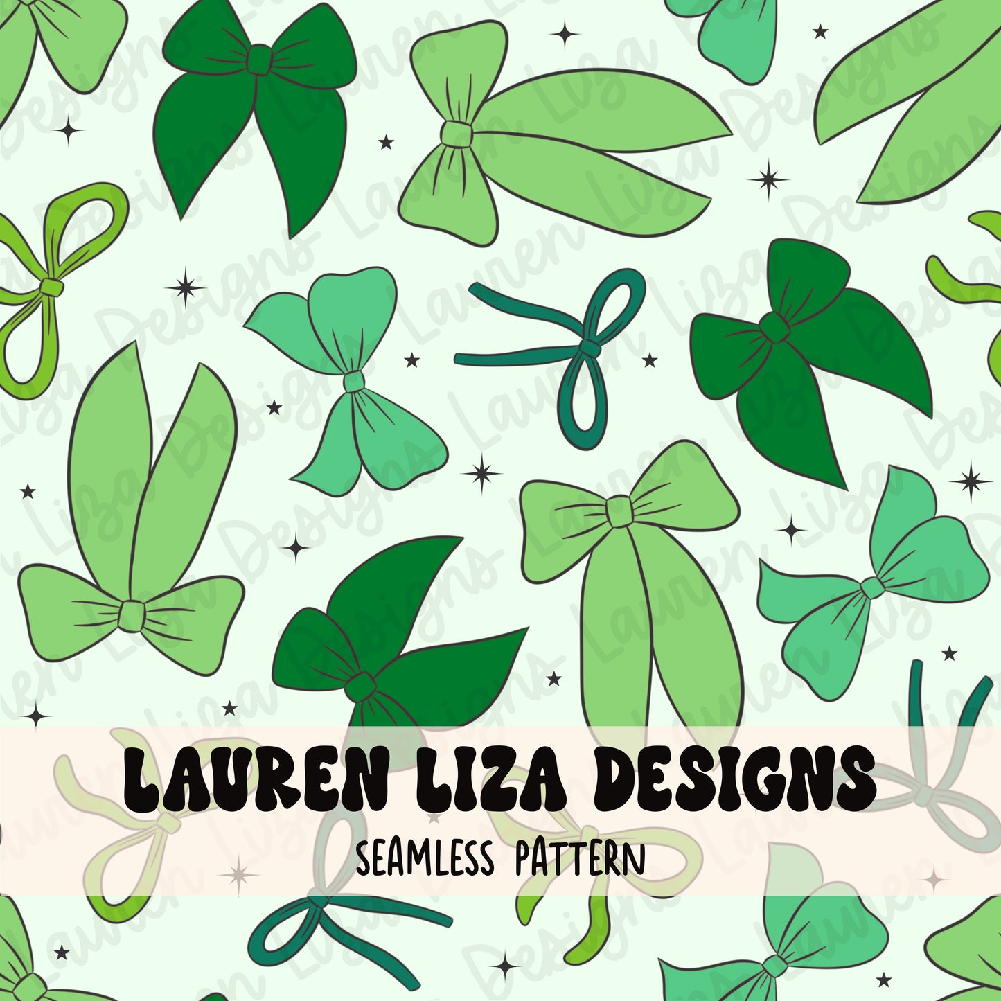 St Patricks Day Bows