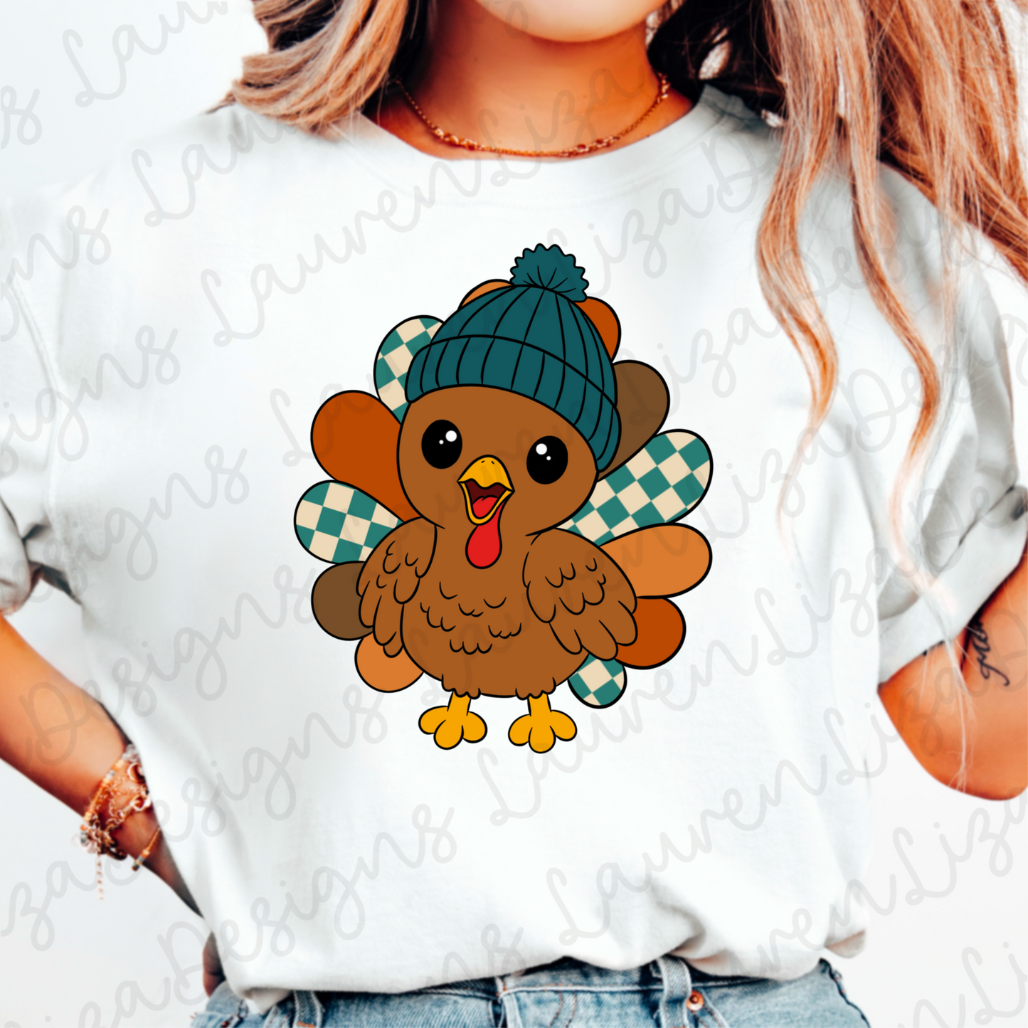 Thanksgiving Boy Turkey PNG (Coordinates with Thanksgiving Boy Turkey Seamless)