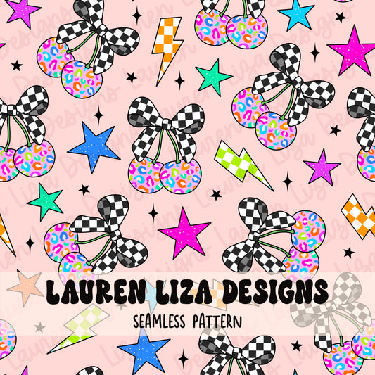 Rainbow Leopard Cherries