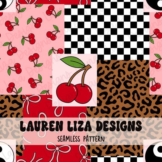 LIMITED - Cherry Patchwork