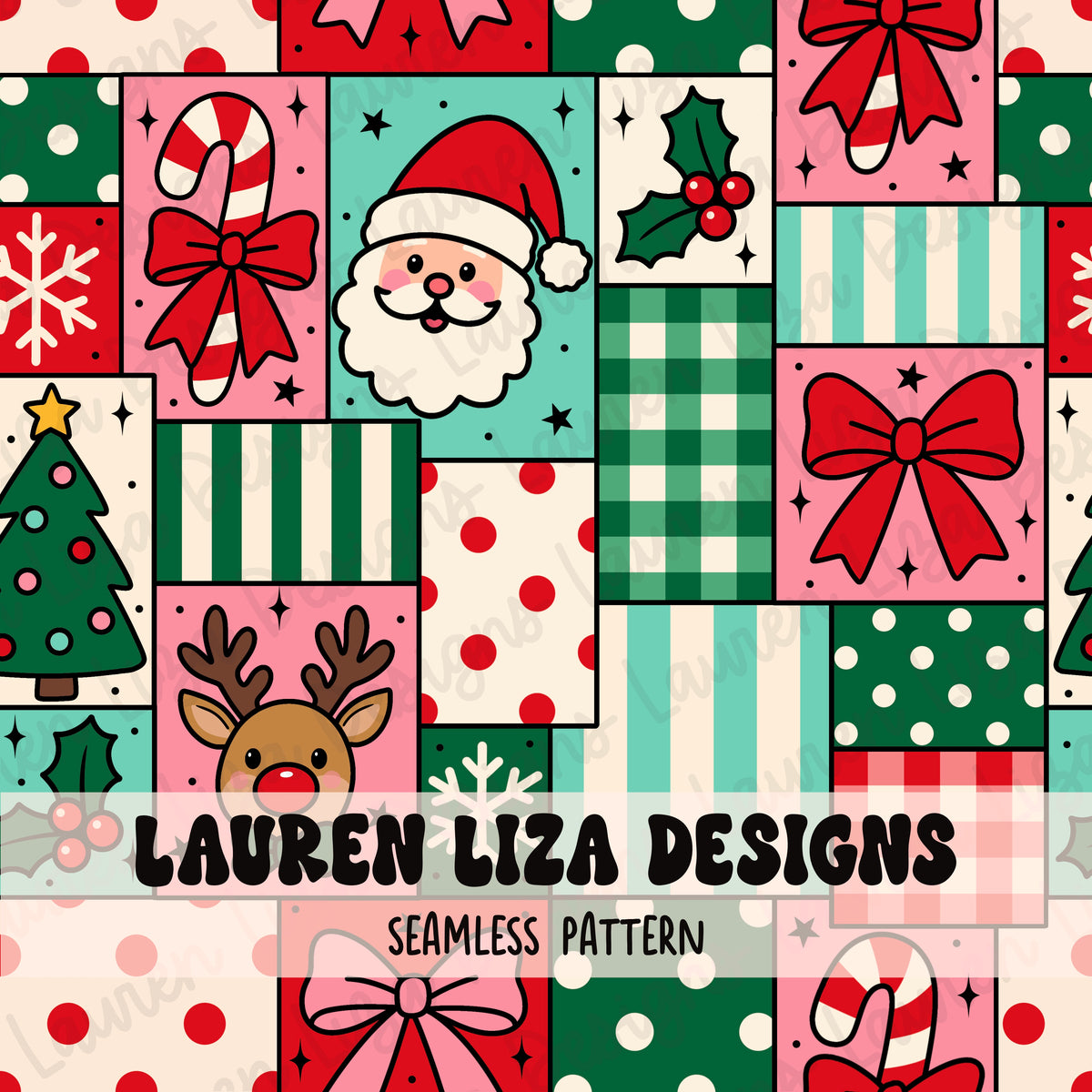 Christmas Patchwork Squares