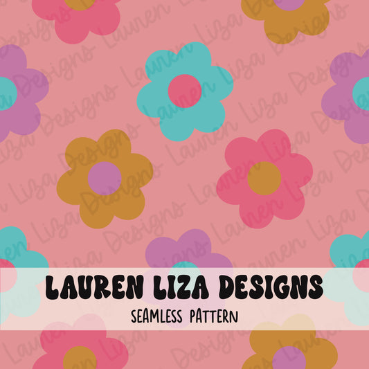 Colorful Floral Daisies