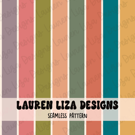 Fall Stripes (Coordinate for Fall Floral)