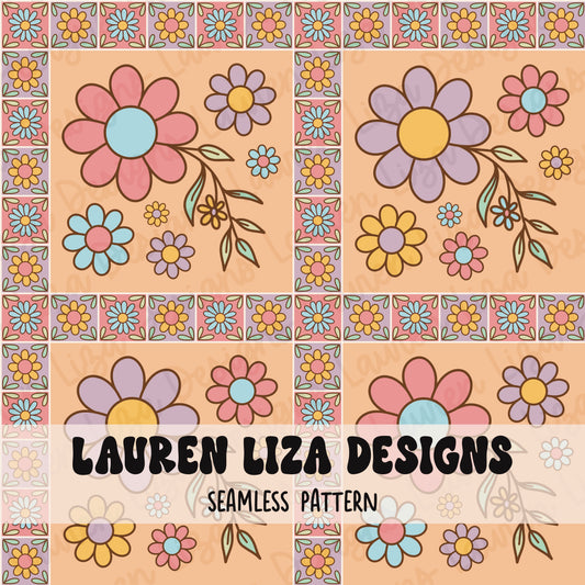 Floral Border Flowers