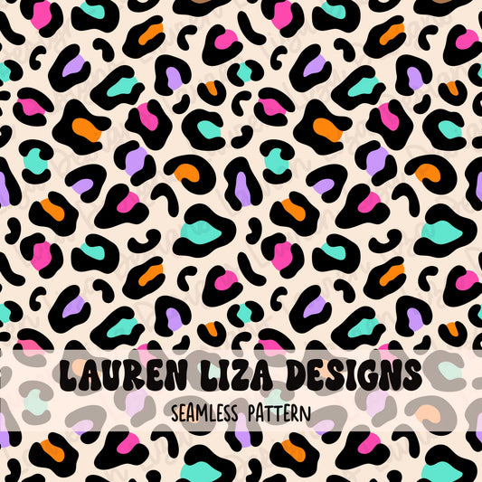 Girly Leopard (Coordinates with Girly Wavy Stripes)