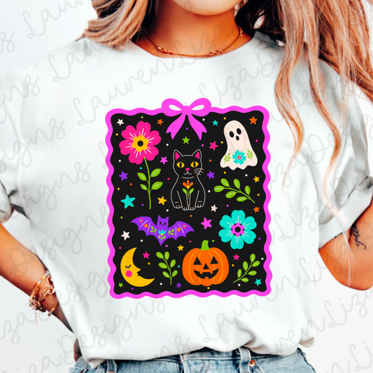 Halloween Folk Art PNG