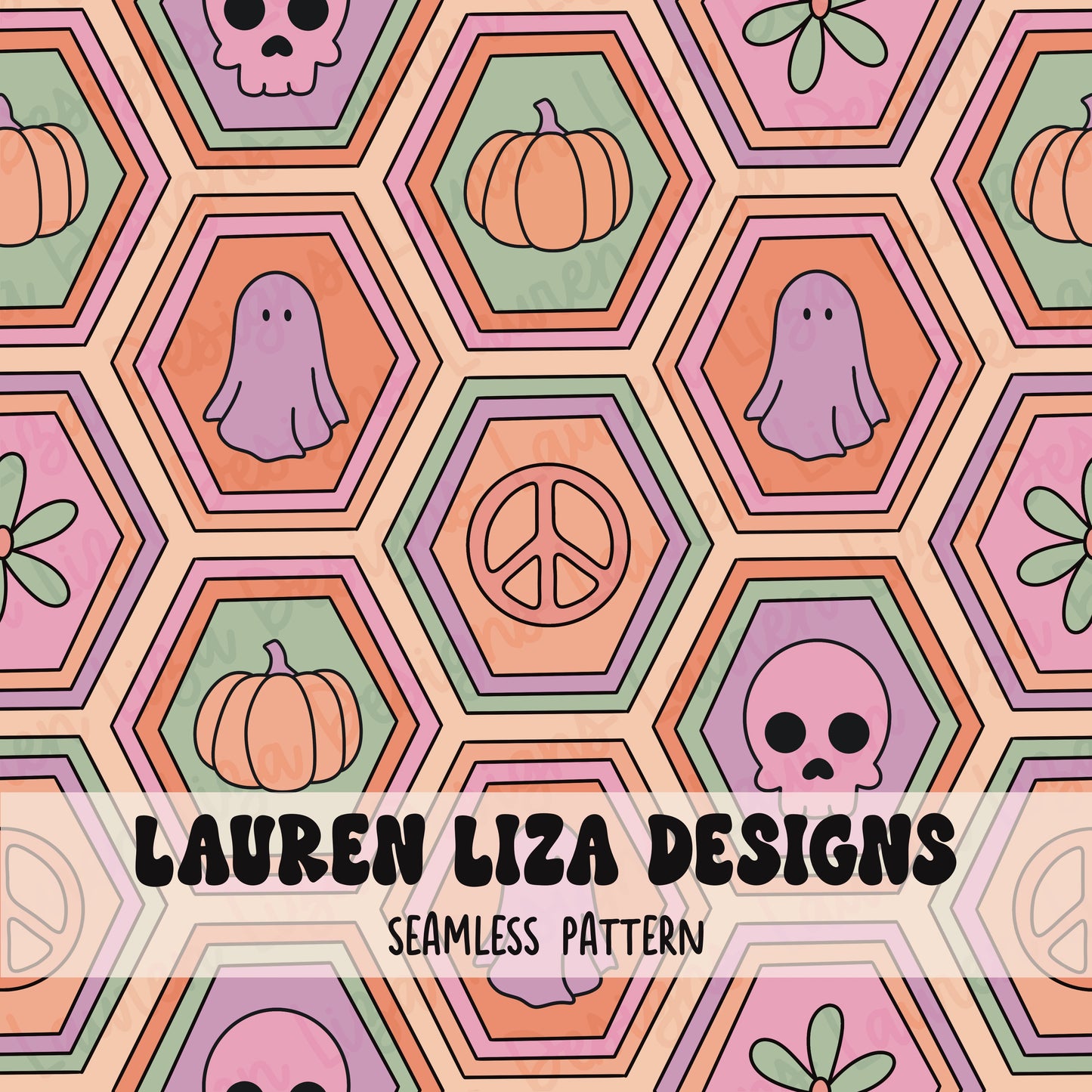 Halloween Hexagons 1