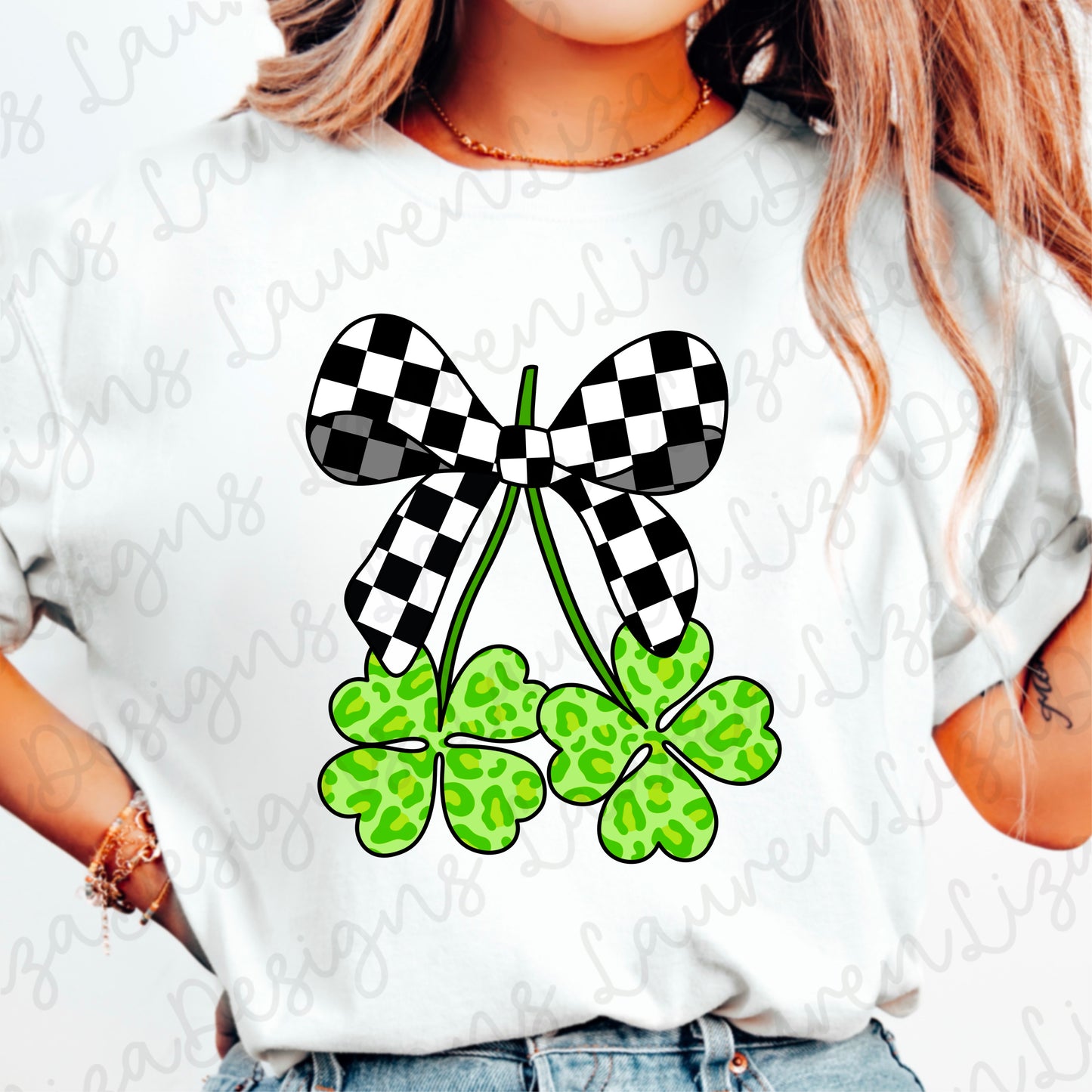 Leopard Clover Cherries PNG