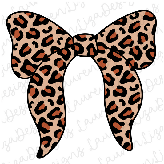 Leopard Bow PNG