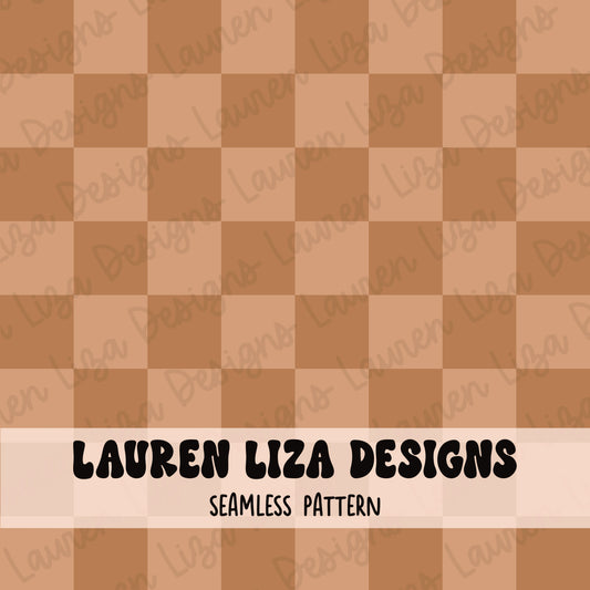 Light Brown Checkers