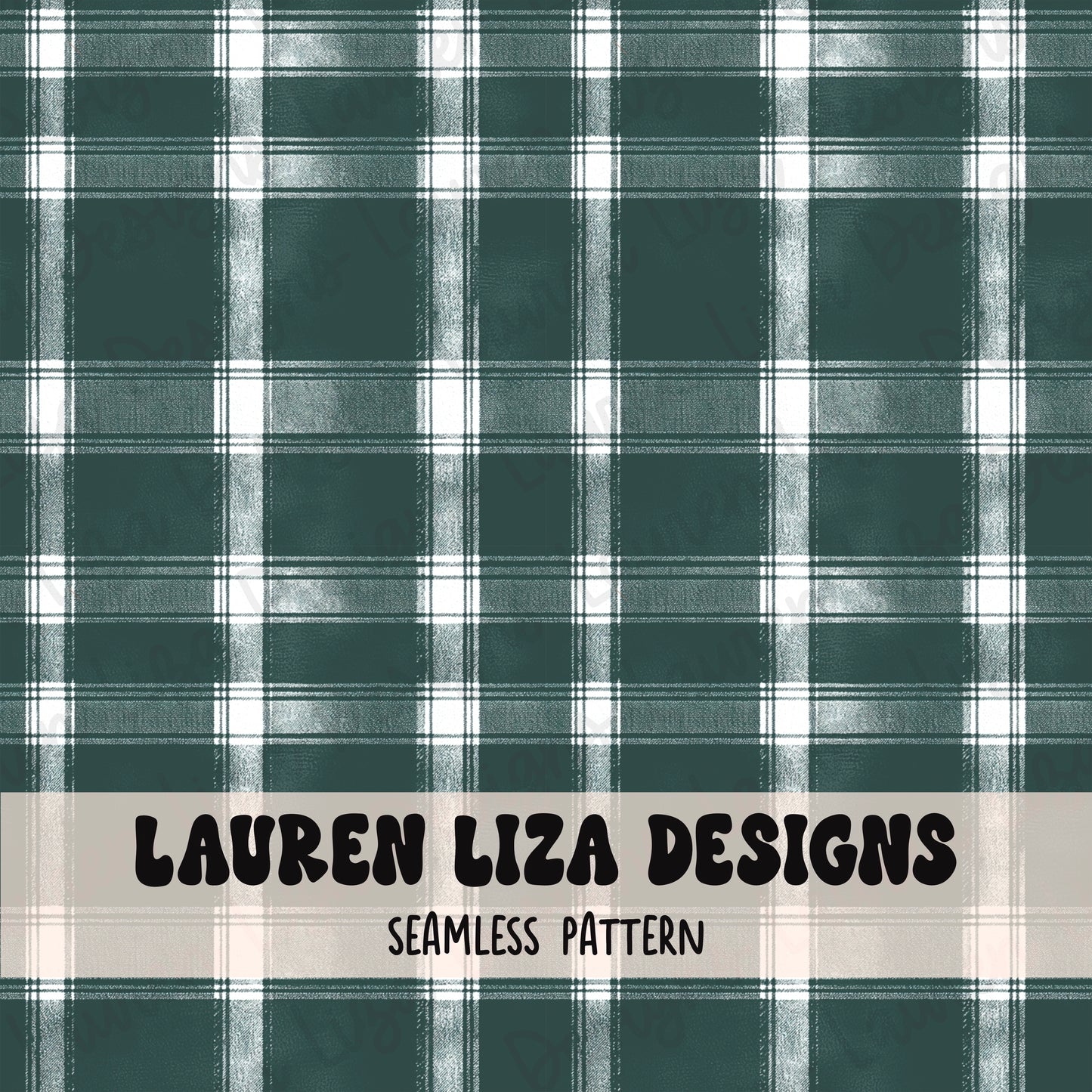 Dark Teal Plaid