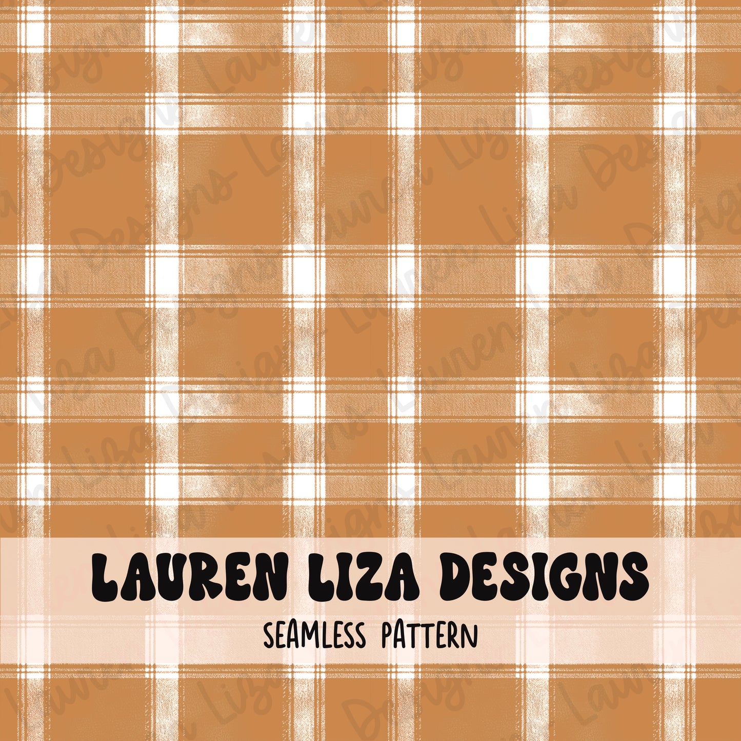 Light Orange Plaid