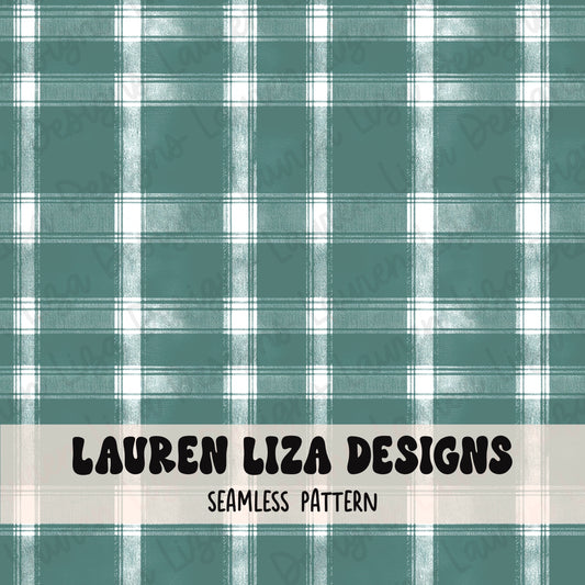 Light Teal Plaid