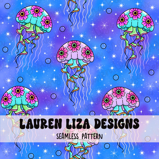 SEMI LIMITED - Tattoo Style Jellyfish